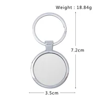 Пустой светильник из цинкового сплава брелок логотип нанесенный лазером на металле праздничные небольшие подарки