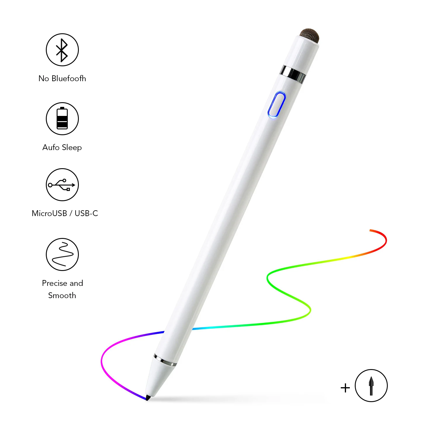 Обновленная версия карандаш для рисования без задержки сенсорный емкостный стилус емкостный карандаш ipad pro стилус только для Apple ipad