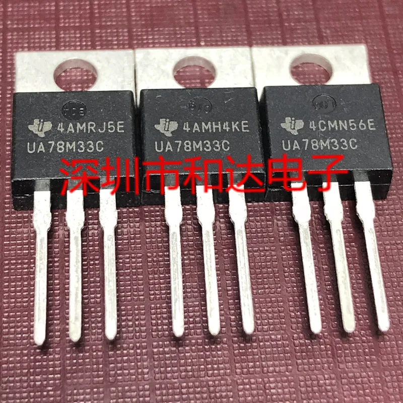 5 шт. UA78M33C UA78M33CKC TO-220