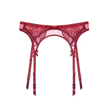 Сексуальные подтяжки женские прозрачные кружева до бедра Подвязки Пояс