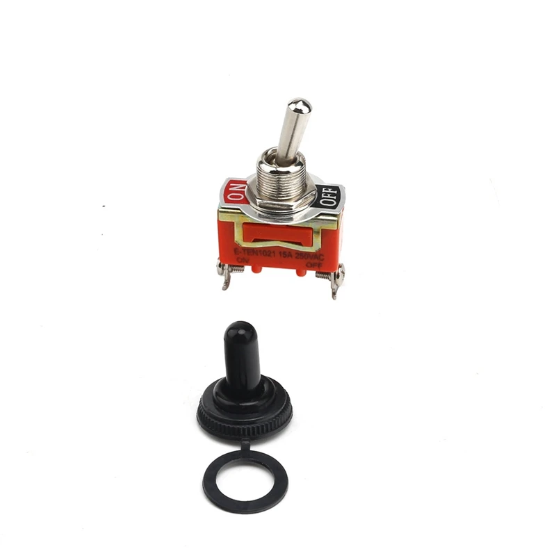 5X Toggle SWITCH ON/OFF Heavy Duty 30A 125V SPDT 2 Terminal Car Boat Waterproof