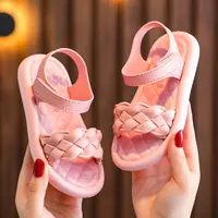 2021 New Summer Girl Shoes Non-slip Soft Kids Toddler Baby Shoes Girls Princess Beach Sandals Baby Girl Sandals