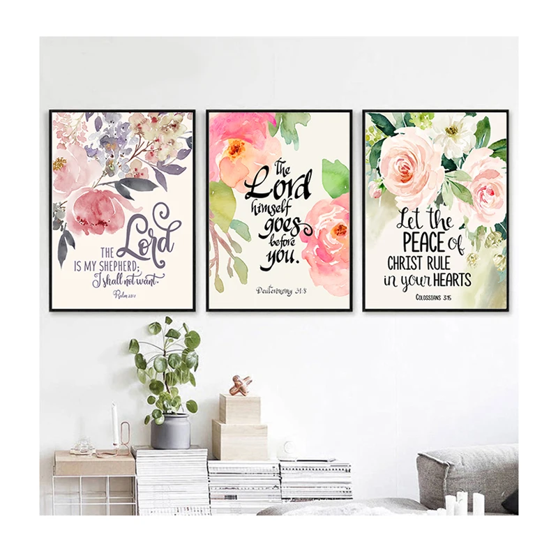 Bible-Verse-Canvas-Painting-Butterfly-Flowers-Poster-and-Prints-Christian-Wall-Art-Inspirational-Quo (1)