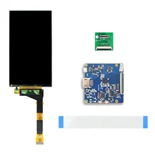 Latumab – écran LCD 2K de 5.5 pouces pour Sharp 3D, rétro-éclairage, Compatible avec HDMI, MIPI, carte d'imprimante, 1440x2560