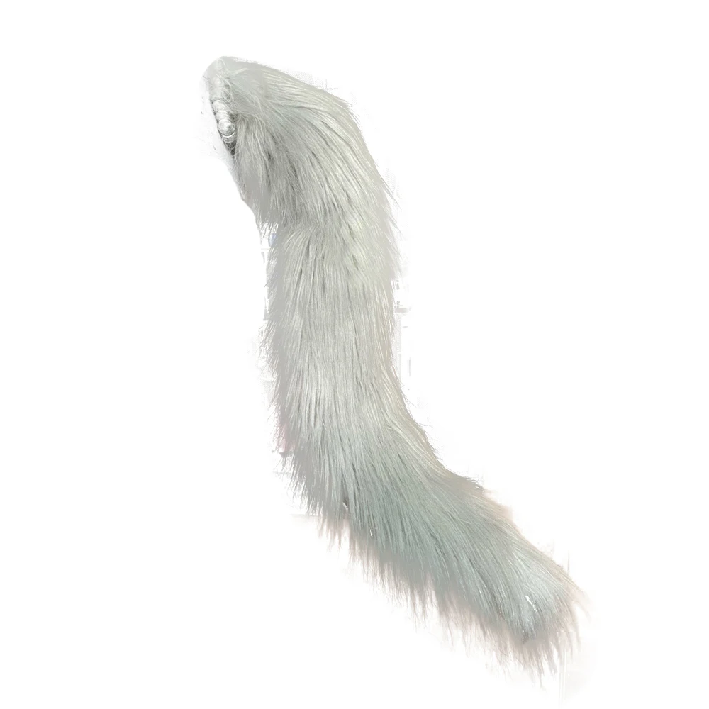 

Arknights Grani French Grey Tail Ears Prop Halloween Carnival Party Cosplay Accessories Toys Children's Fans Party Gifts