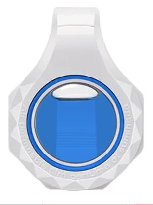 Car Air Freshener Nano car air perfume Car sun visor perfume Auto Indoor Air Purifier Aromatherapy Fragrance Smell Diffuser - Color Name: White blue-ocean