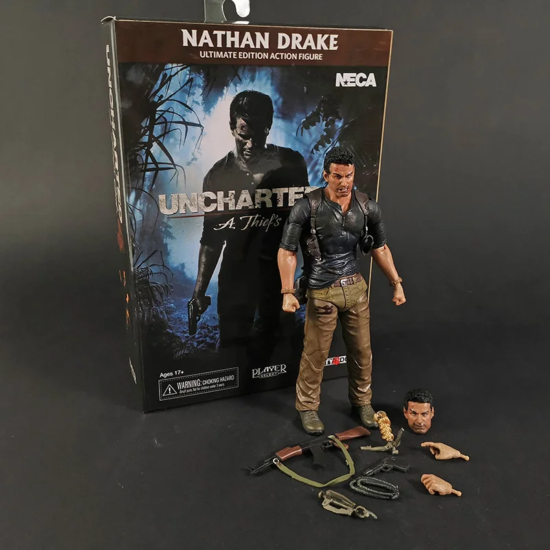 NECA неочаровательная 4 игрока Нейтан Дрейк экшн-фигурка Коллекционная модель