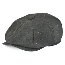 VOBOOM, зеленая Шерстяная Смесь, твид, газетная Кепка, мужская, берет, женская шапка, таксисты, головной убор водителя, яблочные шляпы, Гэтсби, кепка s 132