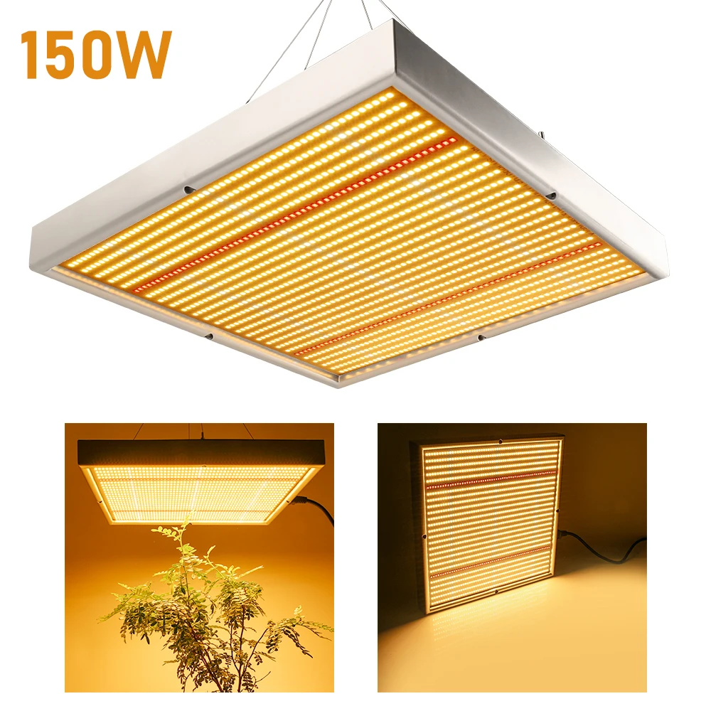 150W Led Plant Growing Light Full Spectrum Lamp For Indoor Plants Warm Light Hydroponics Greenhouse Vegetable Grow Box