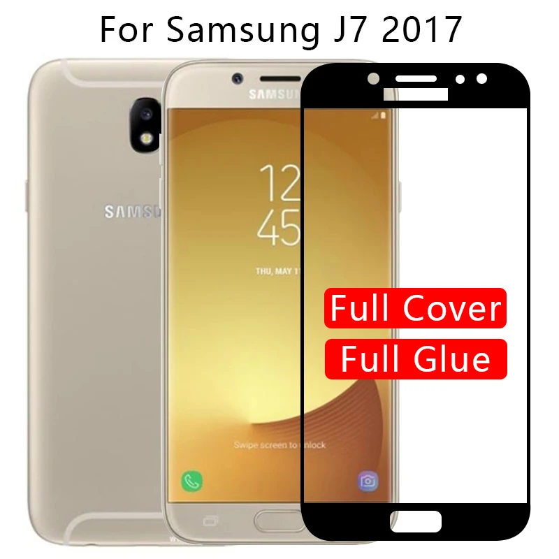 Защитное стекло для samsung j7 2017 закаленное galaxy j 7 7j j72017 защитная пленка 5 samsun samsumg j730 |