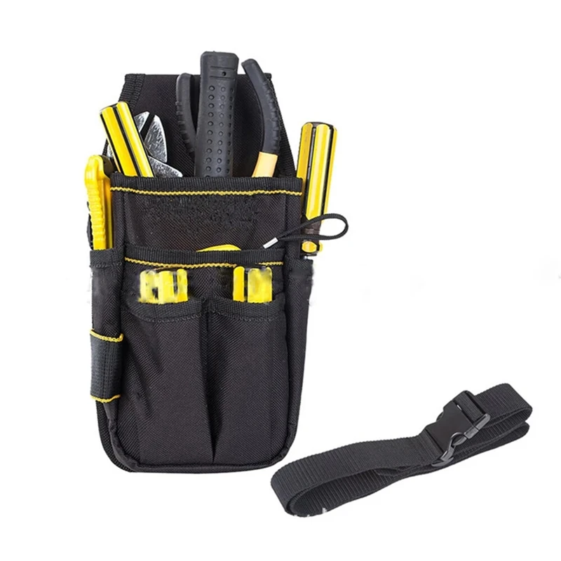 tool chest for sale Multi-Function Tool Pocket Belt Bag Oxford Drill Holster Tool Pockets Portable Storage Bag Waterproof Maintenance Tool Waist Bag laptop tool bag