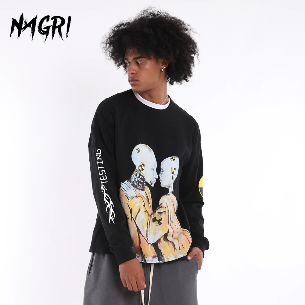 Asap Rocky T shirt Men O Neck Long 