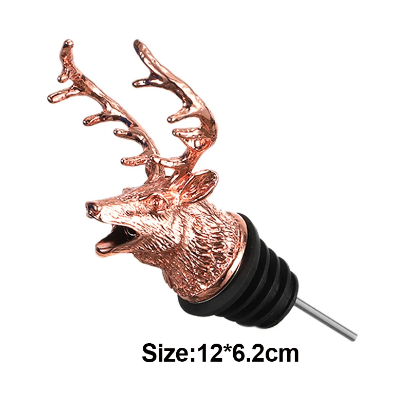 Stainless Steel Wine Animal Pourer Aerator Great Outflow Deer 