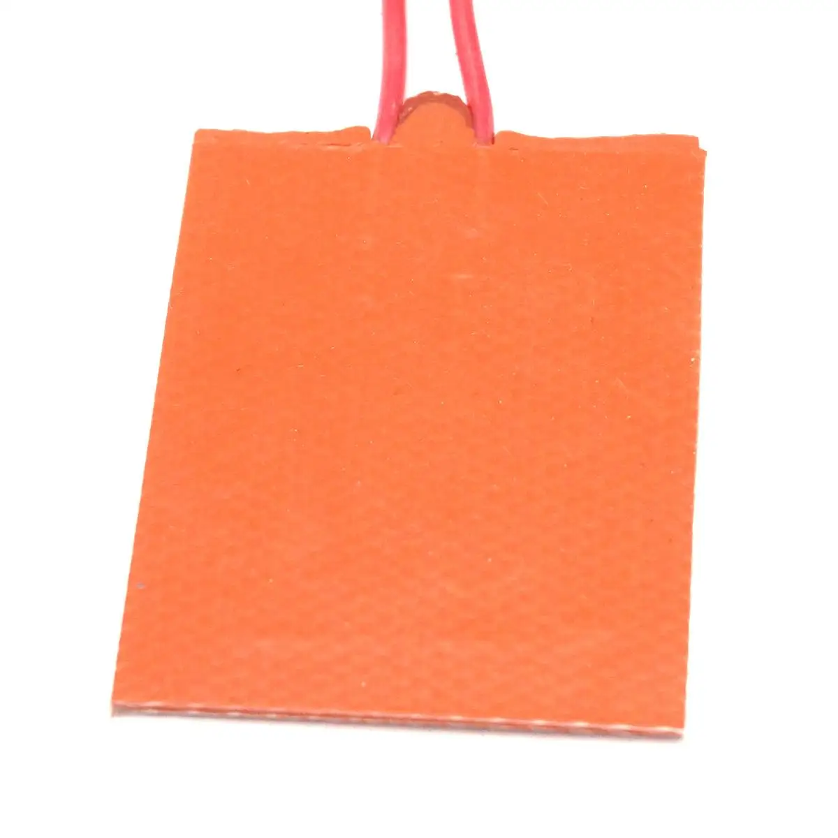 12V DC 40x50mm 8W Rectangle Flexible Waterproof Silicon Heater Pad For Oil Tank