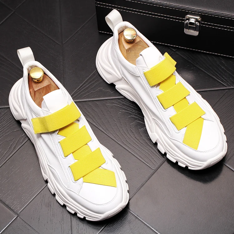 

2019 Autumn New Fashion Personality Men's Youth Loafers Wild Breathable Small White Shoes Light and Convenient Running Shoes