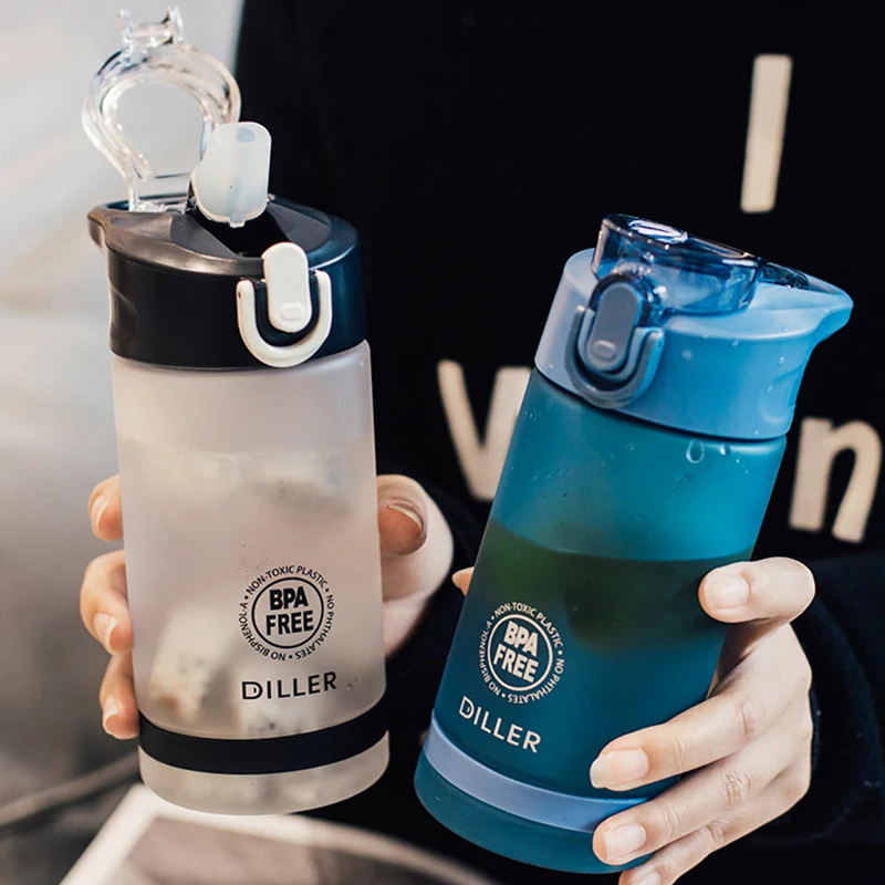 

Sport Gym Plastic Travel Water Bottle Drinking Wasserflasche Garrafa Academia Coisas Para Casa Bottiglia Acqua Garrafa Academia