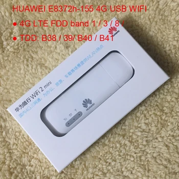 

Unlocked Huawei E8372 E8372h-155 4G LTE 150Mbps WiFi router USB Modem Dongle 4G Car wifi Modem