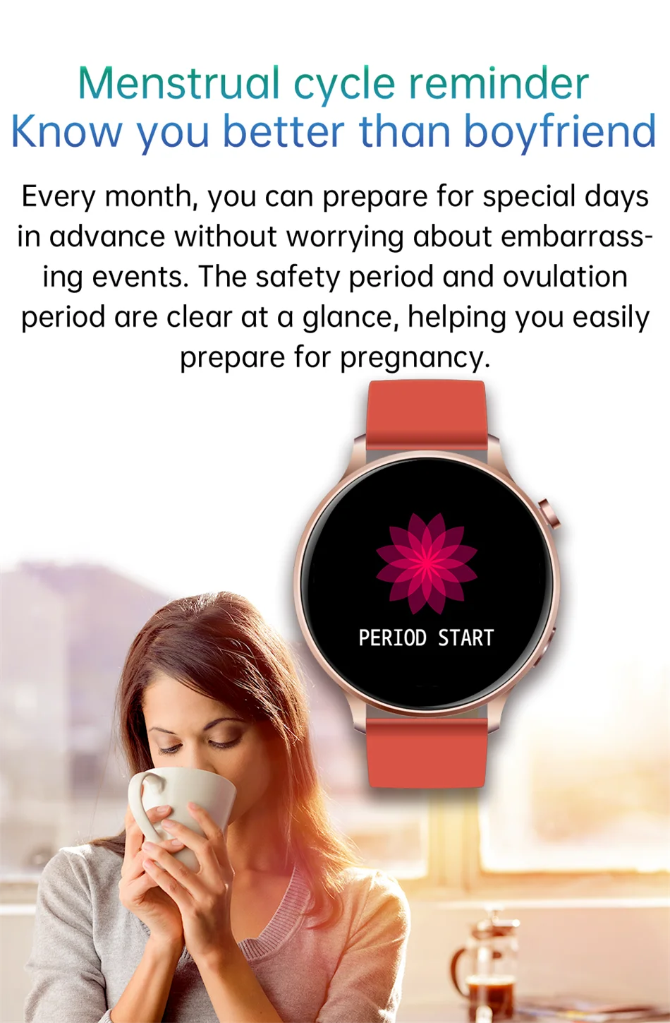 2022 New Bluetooth call Smart Watch Women Men Dynamic dial Information Remind Sports Multifunctional Waterproof Smartwatch+Box