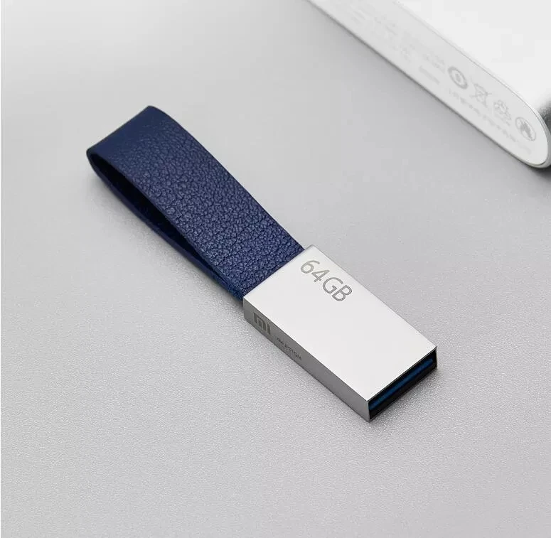Xiaomi USB 3,0 U диск 64GB металлические флеш-накопители для ПК ноутбука Высокоскоростная передача шнур дизайн мини легко носить с собой