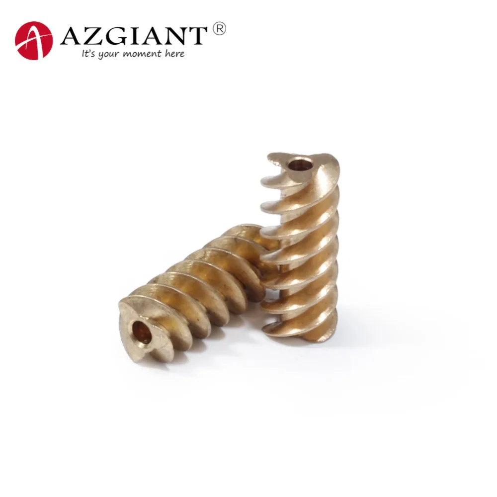 

18*7.5*2.3mm copper worm gear for DC 385 motor car ELV ESL steer lock motor gear inner diameter 2.3mm