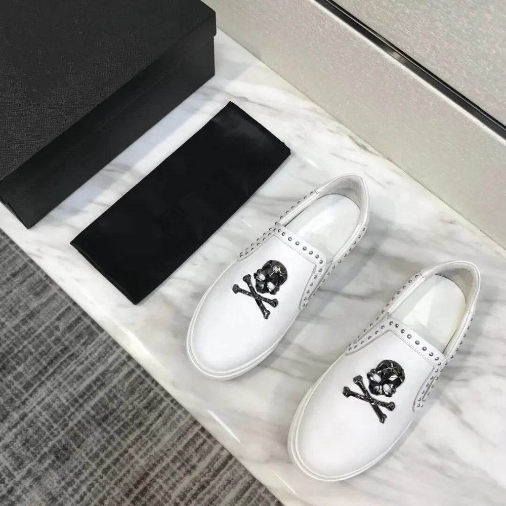 Luxury White Noble Elegant Dress Shoes for Men