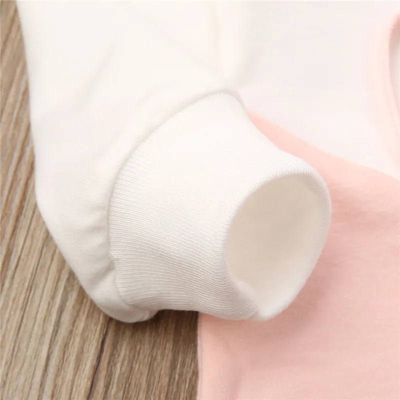 Fashion Toddler Kids Baby Girls Clothes Patchwork Tracksuit Hooded Pullover Shirt Top Pants Outwear Outfits Clothes 2PCS 1-4Y