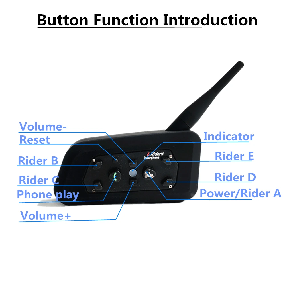 Bluetooth, мотоциклетный Интерком, связывающий телефон, 6 гонщиков, мотоциклетный Интерком, мотоциклетный шлем, гарнитура, мото