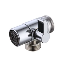 Кран клапан отводной адаптер медный Ванная Кухня Раковина клапан кран разветвитель адаптер для дома распылитель для туалетного биде