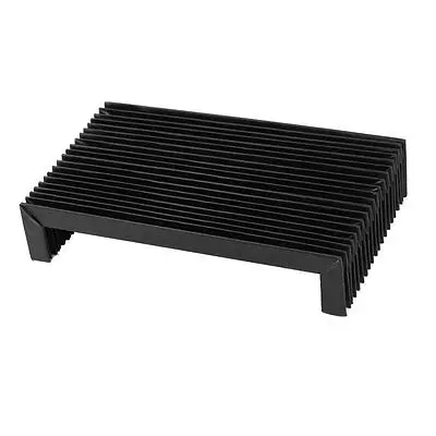 

CNC Machine Fitting Folding Organ Shaped 42cm Length Dust Cover Black