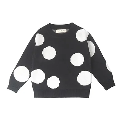 y19020 black Children Grid Baby Grid Boys Sweater Autumn Winter Girls Kids Sweater Children Casual Boys Clothing 1-6 Year - Цвет: y19020 black