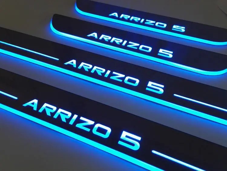 CHERY только порог для автомобиля Arrizo 5 стример Добро пожаловать педаль монохромный СВЕТОДИОДНЫЙ порог для автомобиля модифицированный свет в комплекте