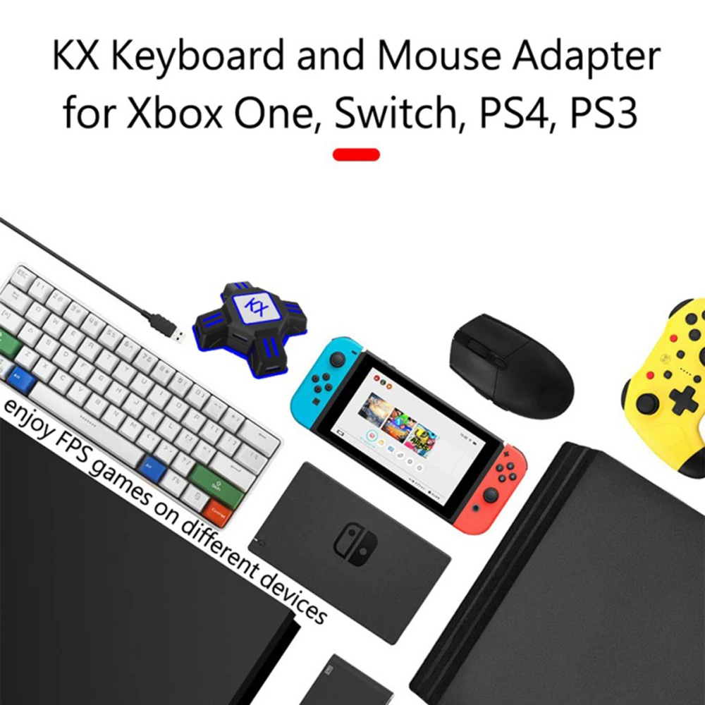 venomx マウスコンバーター ps4（KX アダプタ PS4 コントローラ