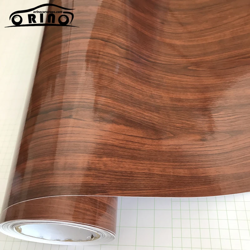 Wood Vinyl Film Sticker Car Wrap-2