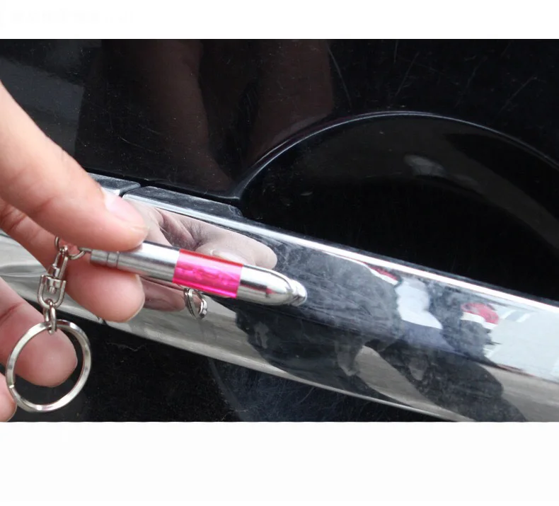 High Voltage Anti-Static Keychain Car Static Human Body Static Eliminator Discharger 3D Keyfob Keychain Key rings - Название цвета: Anti Static Keychain