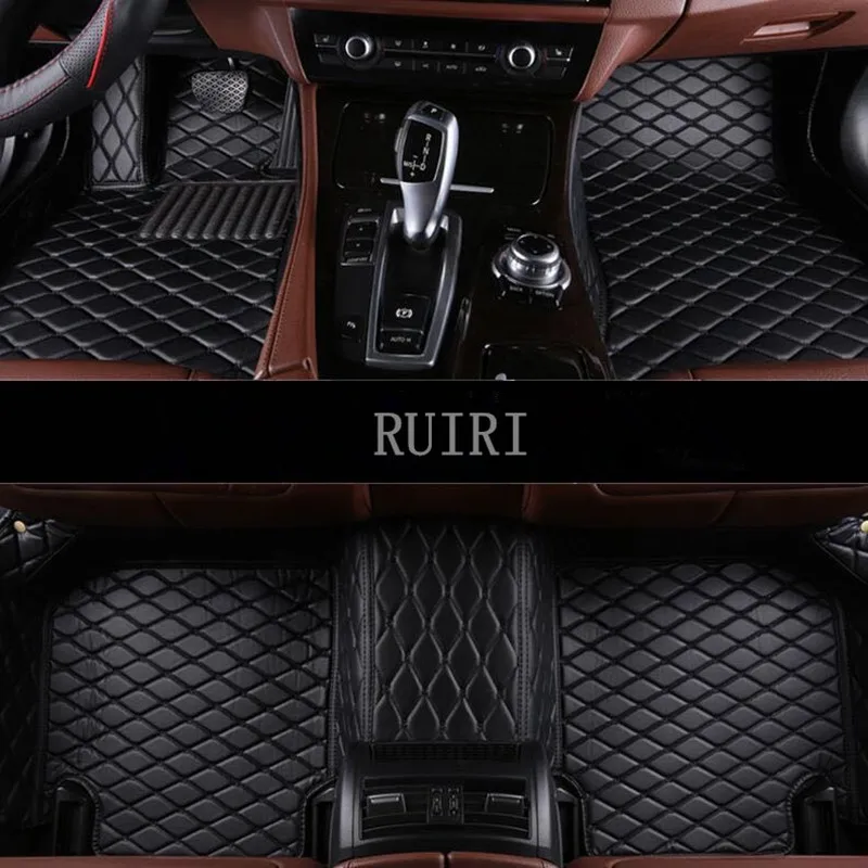 

High quality! Custom special car floor mats for Mercedes Benz ML 300 350 400 500 W166 2015-2012 durable waterproof car carpets