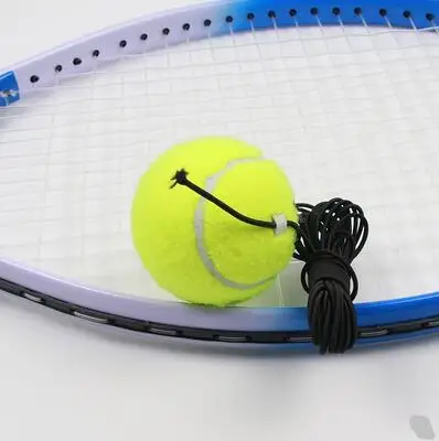 Suzakoo three pcs tennis balls with rope for fixed rebound trainer practice