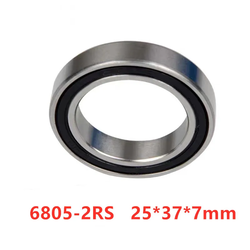 

20 шт. 6805-2RS 25*37*7 мм тонкие настенные шарикоподшипники с глубоким желобом 6805 6805RS 61805-2RS 25x37x7 мм велосипедный подшипник ступицы колеса