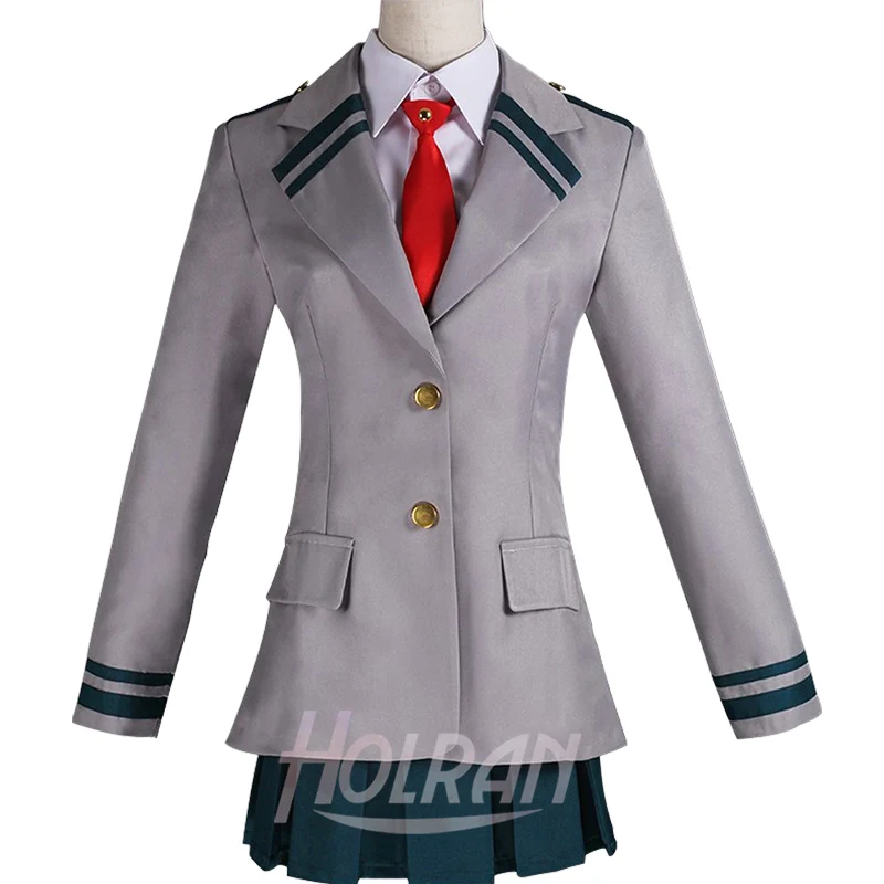 Boku no Hero Academy AsuiTsuyu yaojorozu Momo Школьный костюм для девочек костюм для косплея