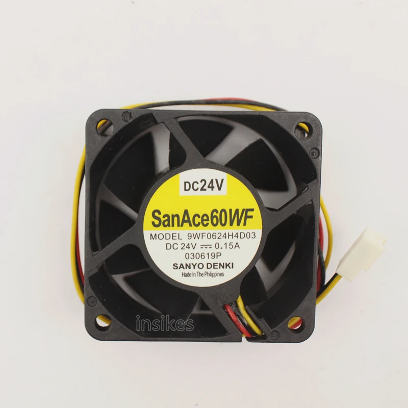 Оригинальные 9WF0624H4D03 MediaTek оригинальные охлаждающие промышленные Охлаждающие вентиляторы DC 24 В 0.15A 3,6 Вт 6025 60*60*25 мм