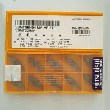 

10PCS/Box NEW Mitsubishi CNC blade VBMT160404-MV VP15TF VBMT331MV