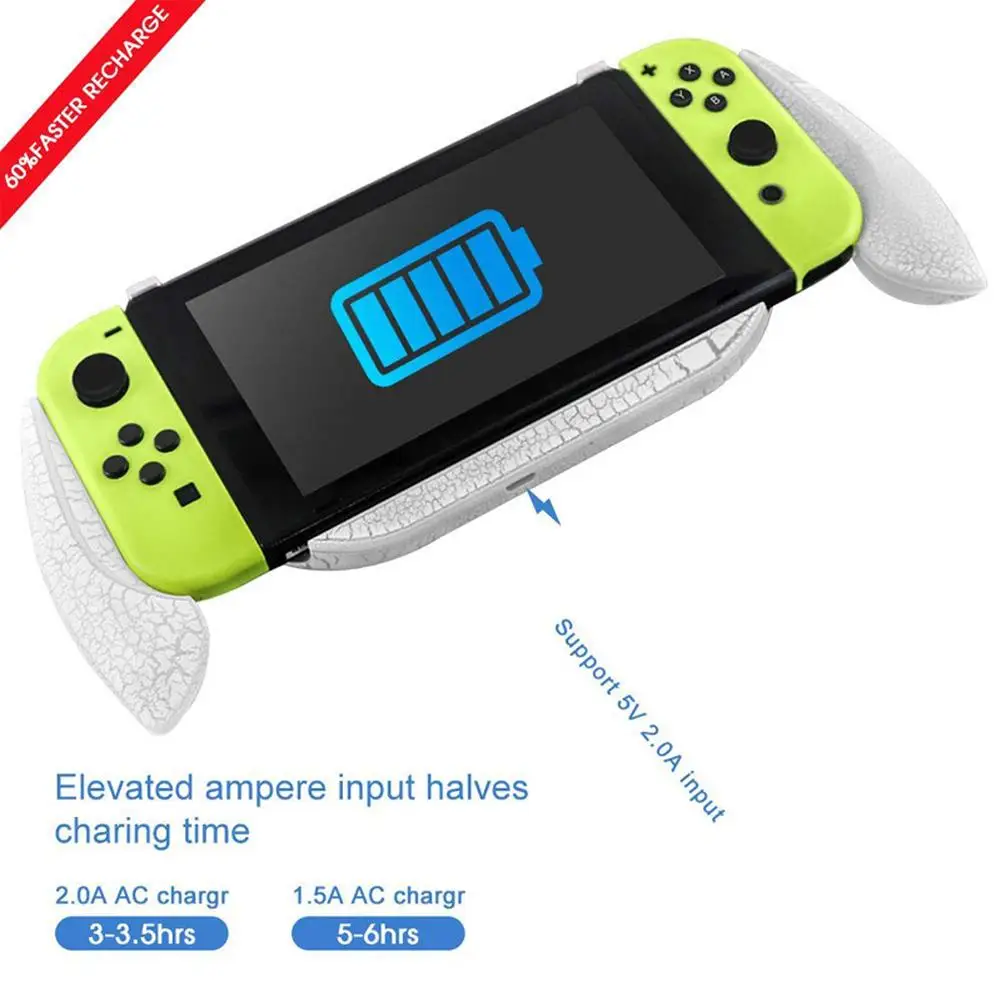 Зарядная ручка для NS Switch Lite хост Нескользящая ручка зарядный кронштейн ручка с кассетой игровые карты Чехол Pro
