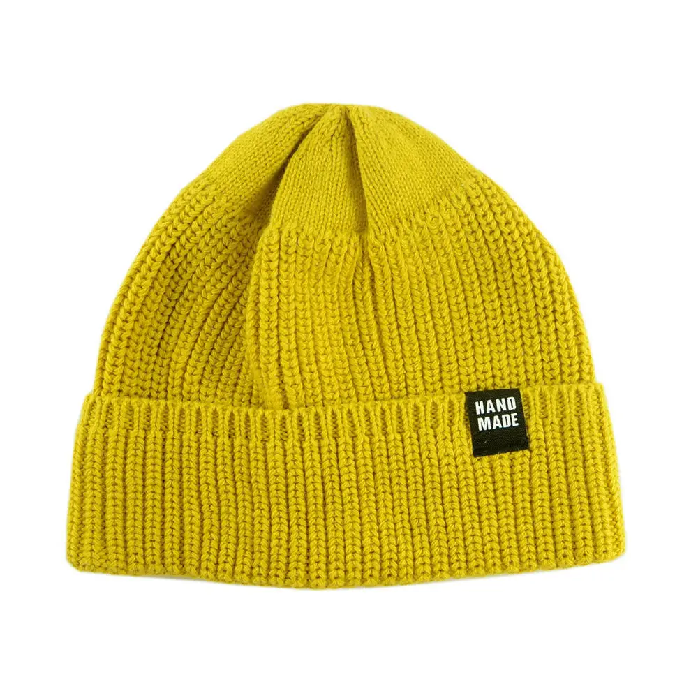 Beanies/Новинка года; однотонные вязаные теплые мягкие модные шапки в Корейском стиле; детские шерстяные Повседневные шапки; элегантная шапочка