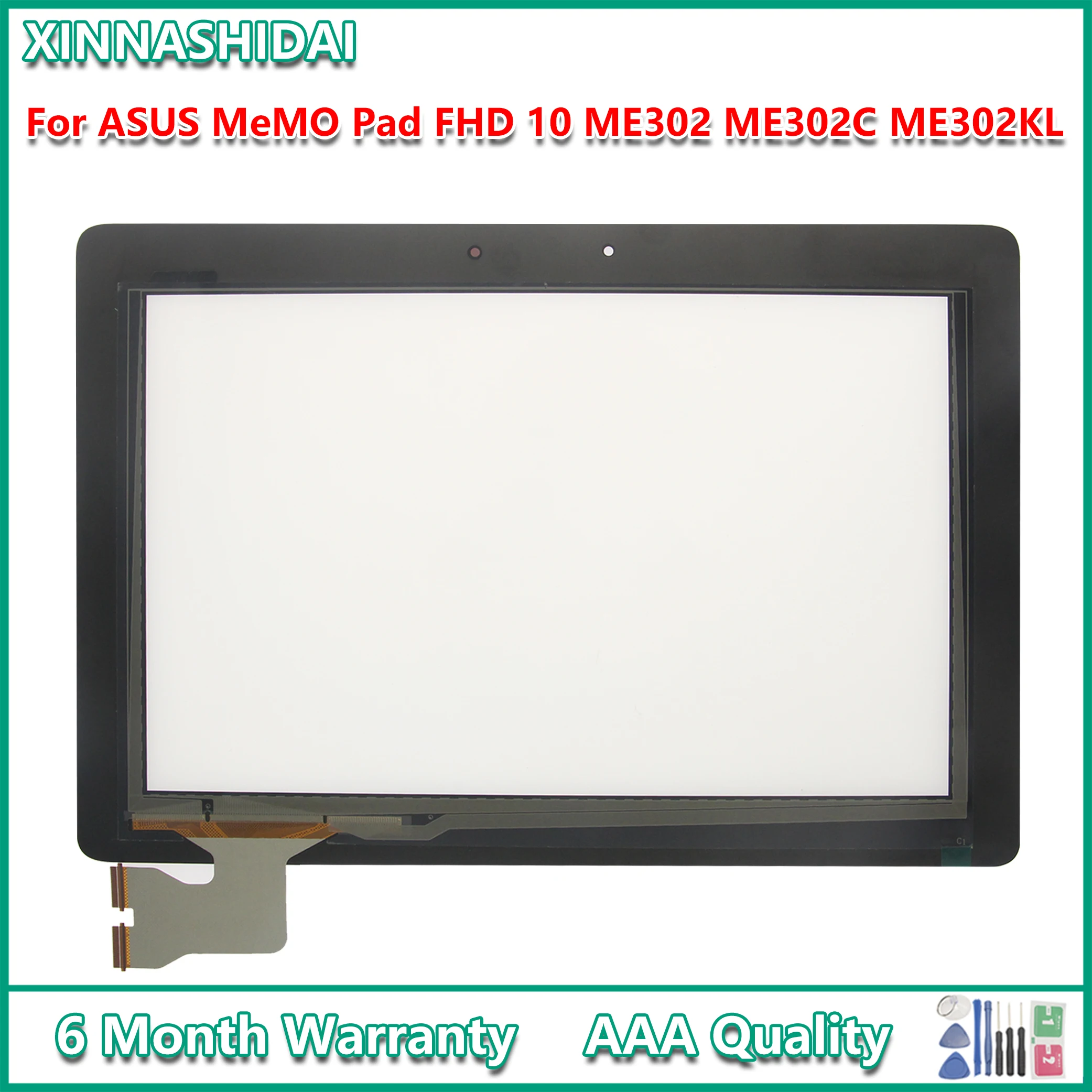 Asus MeMO Pad FHD 10 Touch Screen Digitizer Glass Panel - Compatible with ME302 ME302C ME302KL K005 K00A 5425N FPC-1 Description Image.This Product Can Be Found With The Tag Names Cheap Tablet LCDs Panels, Computer Office, High Quality Computer Office, Tablet LCDs Panels