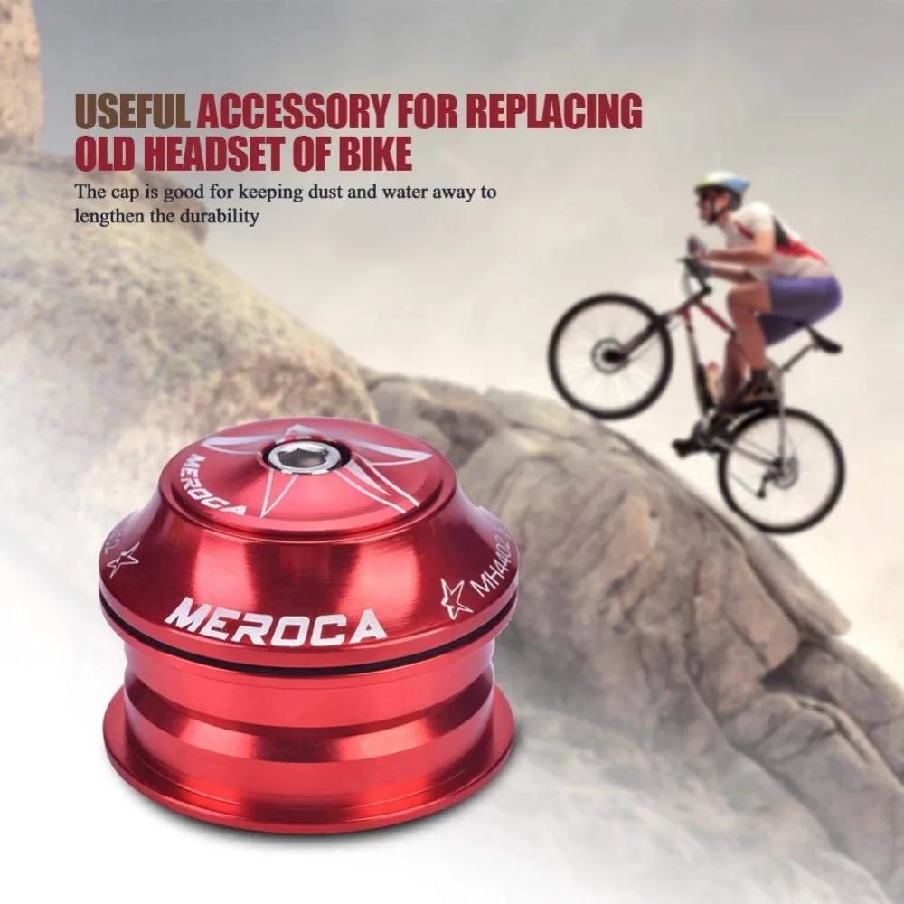 MTB Bike Headset Aluminium Alloy Bike Threadless Headset for 44mm Head-Tube