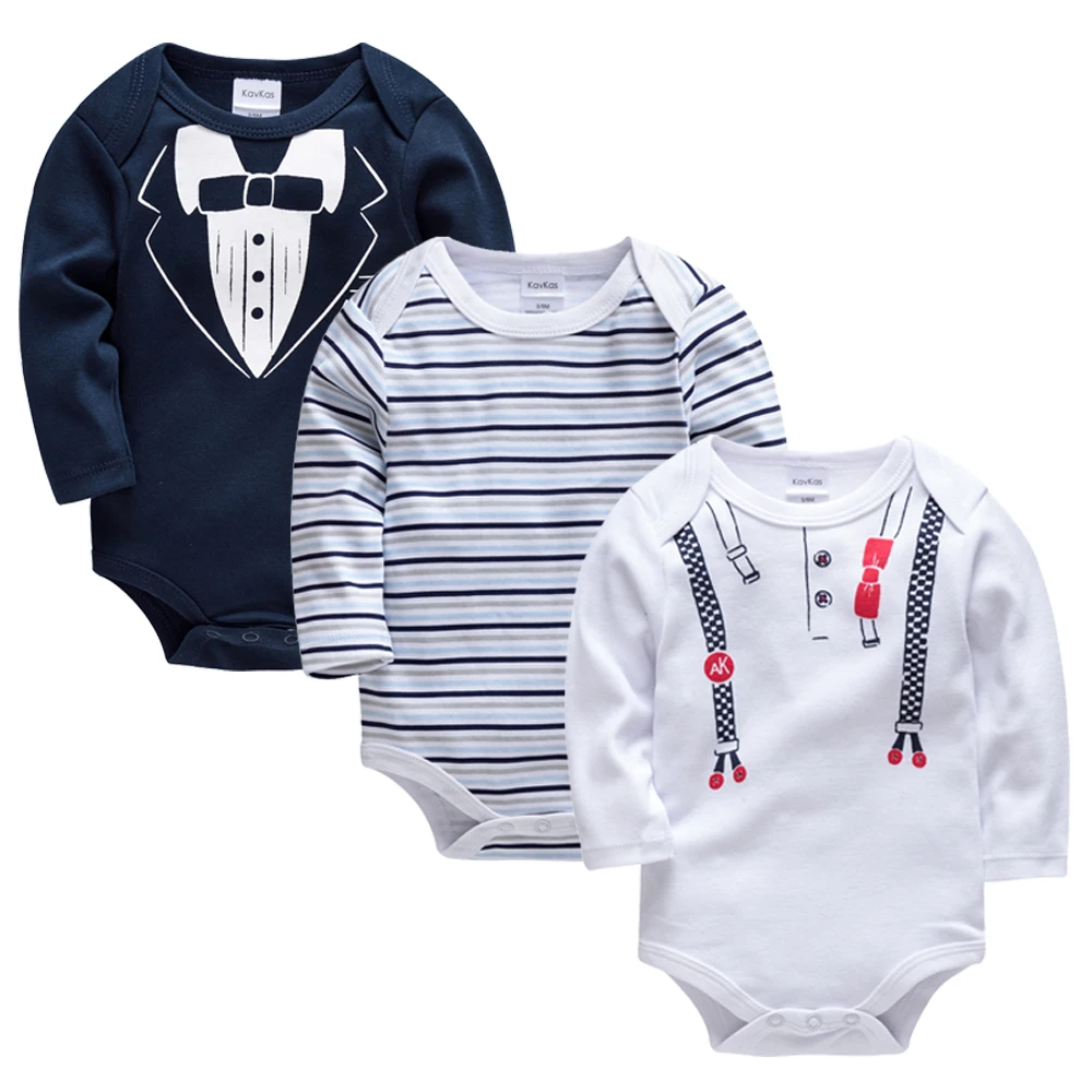 HY2070 4 шт. 3 шт./компл. тела Bebe Зимняя одежда для маленькой девочки, хлопковый длинный рукав ropa recien nacido Carters комплект одежды для маленьких мальчиков Одежда для маленьких - Цвет: HY2070