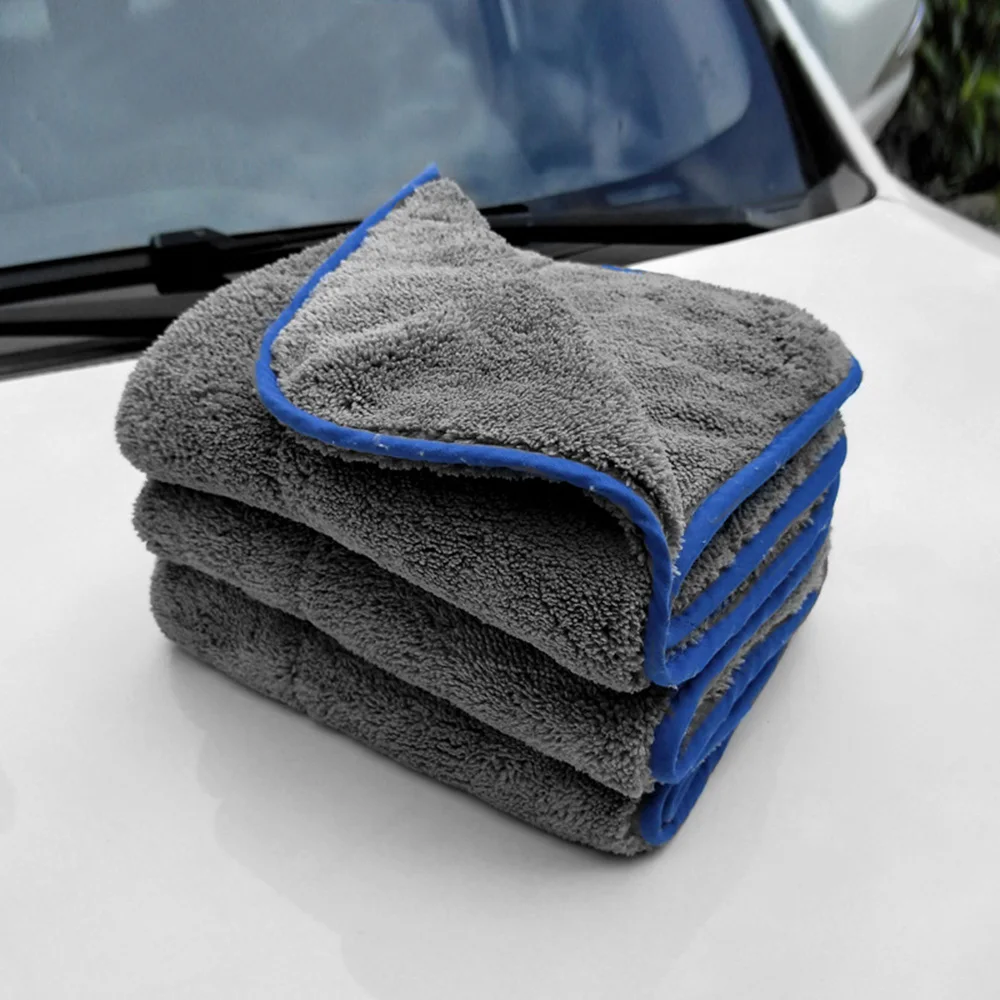 Car Care Super Plush Micro Fiber Car Cleaning Micro Fiber Wax Polishing Towel 