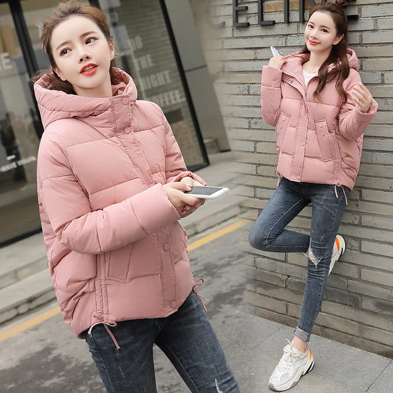 

Short Hooded Casual Warm And Comfortable Soft by Age Versatile Elegant Western Style Elegant