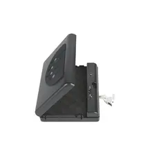 Gunsafe gunbox portátil pistola carro seguro arma caixa de munição caixa de metal cofres chave pode cofre cofre caixas de segurança