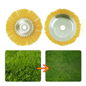 

Durable Industrial Cutter Tool Nylon Wire Weed Brush Bowl Type Rust Removal Lawn Mower Mechinery Garden Wheel Grass Accessories