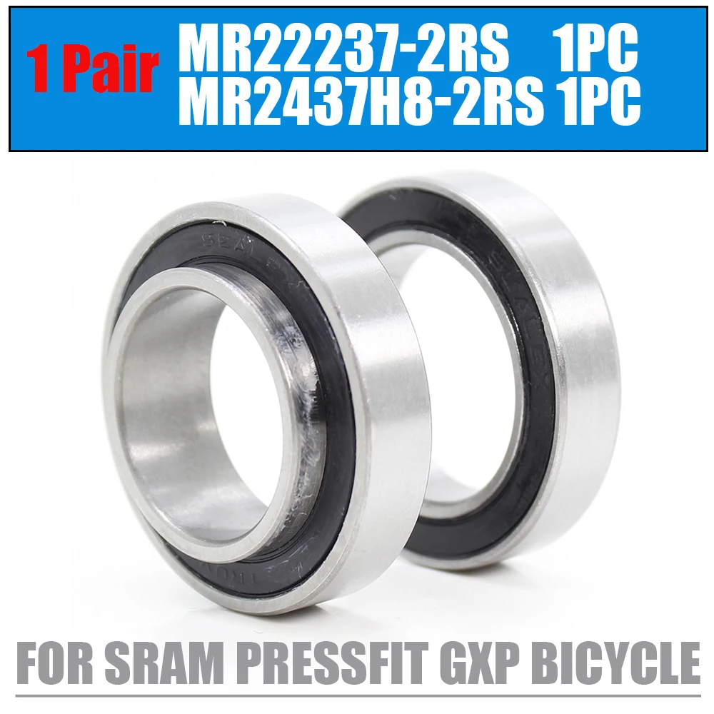 Rolamentos de Bicicleta Wheel Grupo Sram Pressfit Gxp Suporte Inferior Repair Parts Mr22237 Mr2437h8 24*37*8 mm 222*37*8*115 mm Pcs